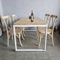 Combo bàn ăn 160x80cm và 4 ghế ăn Bistro BBA175
