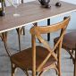 Combo bàn ăn 140x70cm gỗ plywood và 4 ghế ăn Bistro BBA174
