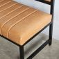 Ghế băng bọc nệm 100x55x87cm khung sắt GBD045