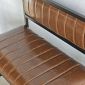 Ghế băng bọc nệm 100x55x117cm khung sắt GBD046