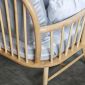 Ghế sofa đôi Song Trúc gỗ tần bì SFB68091
