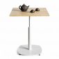 Bàn cafe vuông 60x60cm gỗ cao su CFD68240