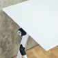 Bàn đào tạo gấp gọn 120x60cm chân sắt di động SPD68224