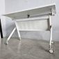 Bàn đào tạo gấp gọn 120x60cm chân sắt di động SPD68224