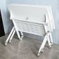 Bàn đào tạo gấp gọn 120x60cm chân sắt di động SPD68224