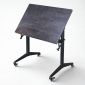 Bàn đào tạo di động 80x60cm gỗ cao su SPD68233