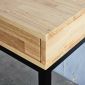 Bàn làm việc có ngăn kéo 160x60cm gỗ cao su BD68136