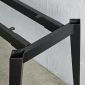 Chân sắt lắp ráp cho bàn 120x60cm hệ Diamond CBHD002