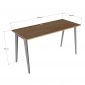 Bàn làm việc 140x60cm gỗ plywood hệ Tứ Giác Côn HBDI006