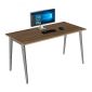 Bàn làm việc 140x70cm gỗ plywood hệ Tứ Giác Côn HBDI007