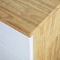Tủ cá nhân 2 ngăn cửa trắng -  40x50x50 (cm) TCN68013