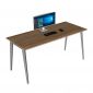 Bàn làm việc 160x70cm gỗ plywood hệ Tứ Giác Côn HBDI009