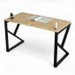 Bàn làm việc 120x60cm gỗ plywood vân Cut Trunk hệ KConcept HBKC051