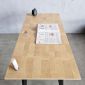 Bàn làm việc 120x60cm gỗ plywood vân Cut Trunk hệ Đa Giác HDG023