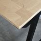 Bàn làm việc 140x60cm gỗ plywood vân Cut Trunk SPD68235