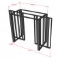 Chân sắt cho bàn ăn sơn tĩnh điện CHBBA034