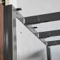Chân sắt lắp ráp cho bàn 180x120cm hệ Trian HCTA023