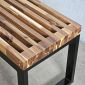 Ghế băng dài 120x36x45cm gỗ tràm GBD051