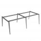 Chân sắt lắp ráp cho bàn cụm 240x120cm hệ Tứ Giác Côn CBHD008