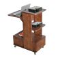 Kệ máy chiếu di động có ngăn kéo gỗ cao su KMI68006