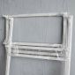 Kệ máy giặt máy sấy 80x77x150cm có ray trượt để giỏ đồ giặt KMG68018