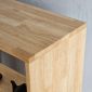 Kệ sách 5 tầng 62x30x170cm gỗ cao su KS68285