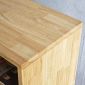 Kệ sách có ngăn kéo 100x30x106cm gỗ cao su KS68289