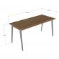 Chân sắt lắp ráp cho bàn 160x70cm hệ Tứ Giác Côn CBHD006