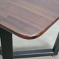 Bàn ăn TOGI gỗ Tràm chân sắt 160x80cm - BA68211