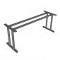 Bàn làm việc 180x60cm gỗ Plywood chân sắt hệ TIO - HBTO027