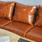 Sofa băng Kana khung gỗ Ash nệm simili SFB68067