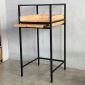 Kệ máy giặt máy sấy 80x77x150cm có ray trượt để giỏ đồ giặt KMG68018