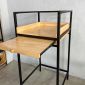 Kệ máy giặt máy sấy 80x77x150cm có ray trượt để giỏ đồ giặt KMG68018