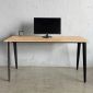 Bàn làm việc 140x60cm gỗ plywood hệ Tứ Giác Côn HBDI006