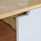Tủ giày 2 cánh 90x35x103cm gỗ cao su KG68081