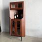 Tủ Rượu góc tường gỗ cao su 60x60x180cm - KGT68035