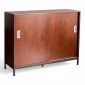 Tủ gỗ Cao Su cửa lùa 120x37x90cm -  KTB68204