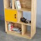 Kệ sách hiện đại BOTA gỗ cao su 80x30x175cm - KS68293