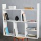 Kệ sách treo tường 100x20x90cm gỗ cao su KS68307