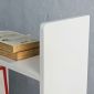 Kệ sách treo tường 100x20x90cm gỗ cao su KS68307