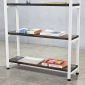 Kệ trưng bày mini JOVI 66x20x120cm gỗ cao su KTB68205