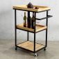 Kệ di động mini KADI 3 tầng 60x40x81cm- KB68053