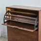 Tủ kệ dép cửa lật 3 ngăn gỗ cao su - KG68080