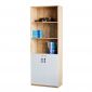 Tủ hồ sơ 5 tầng có cửa khóa 80x40x220cm gỗ cao su THS68010