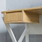 Bàn làm việc có ngăn kéo 140x70cm gỗ plywood chân chữ K BD68140
