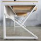 Bàn làm việc có ngăn kéo 140x70cm gỗ plywood chân chữ K BD68140