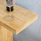 Bàn trang trí phòng khách có ngăn kéo 110x30x85cm gỗ cao su CST063