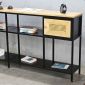 Bàn Console Zorp 200x30x85cm gỗ cao su CST093