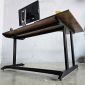 Bàn Gaming góc L 140x100cm gỗ cao su chân sắt lắp ráp GD68102