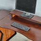 Combo bàn tủ Gaming TaUP 140x70cm gỗ cao su GD680102